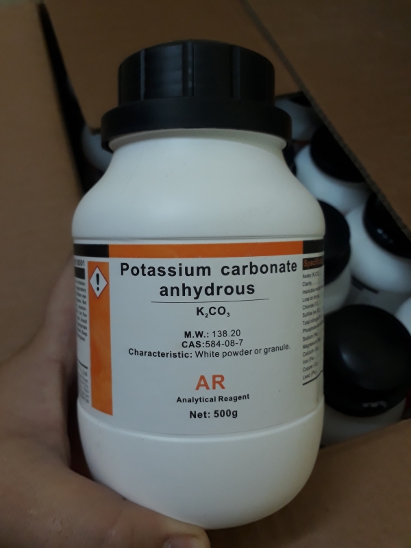 Potassium carbonate anhydrous, Trung Quốc