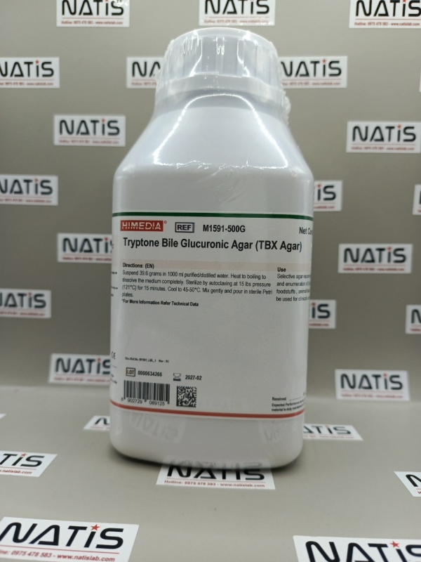 Tryptone Bile Glucuronic Agar (TBX Agar), Himedia - Ấn Độ