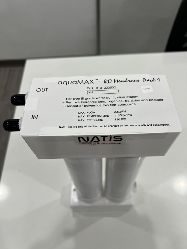 Cột lọc aqua MAX - R.O Membrane Pack 1, P/N: 3101333502, hãng  Young In Chromass, Hàn Quốc