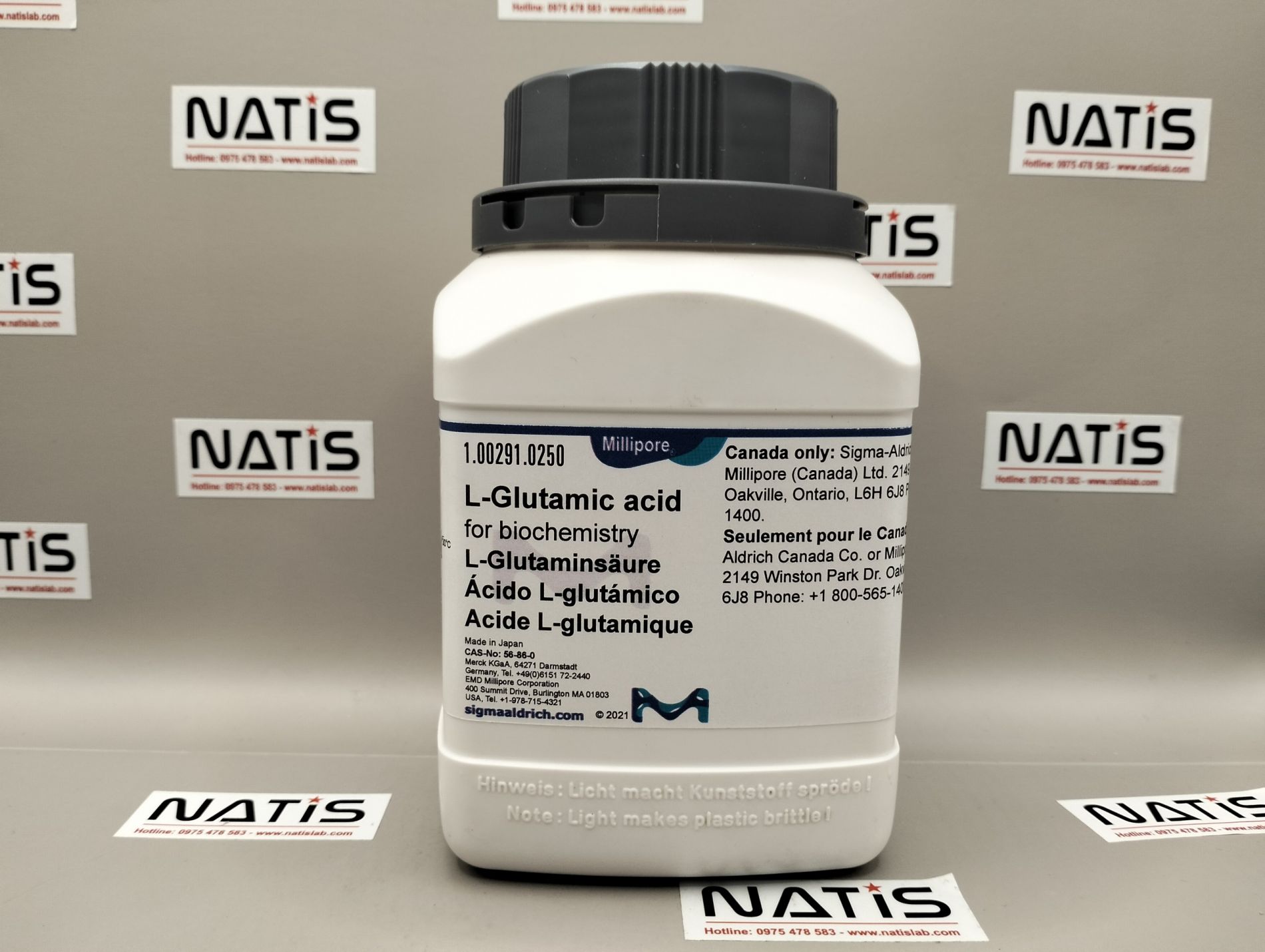 Hóa chất L-Glutamic acid, Merck