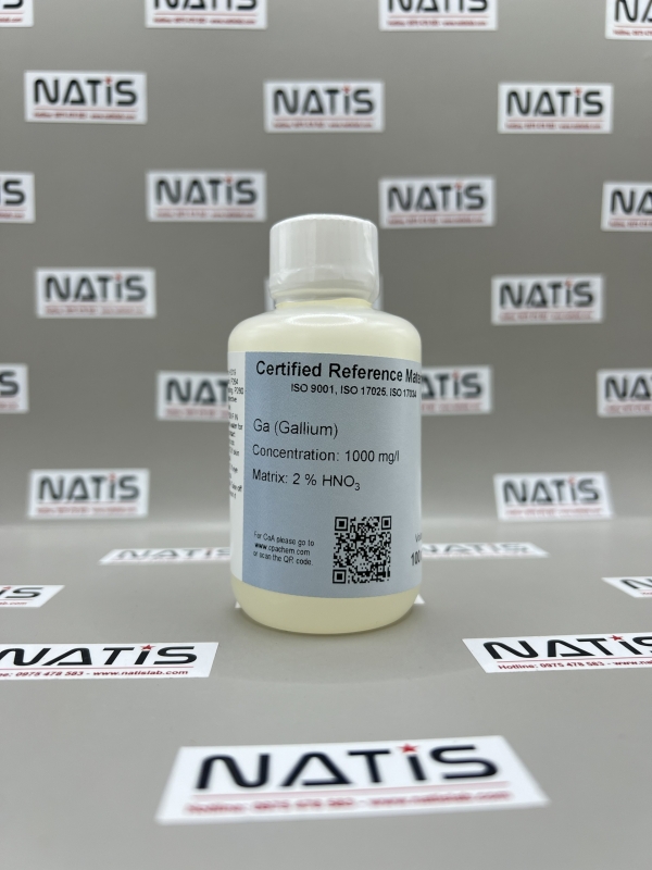 Dung dịch chuẩn ICP - Gallium Ga - 1000 mg/l, mã C020.2NP.L1, hãng CPAchem, Bungari