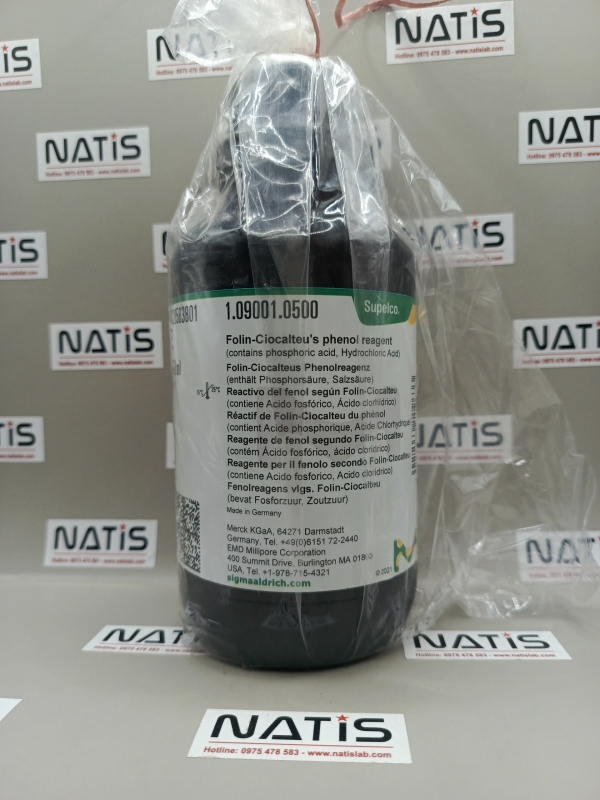 Folin-Ciocalteu s phenol reagent, chai 500mL, Merck