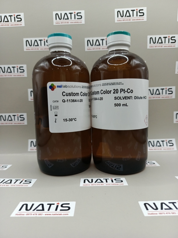 Dung dịch chuẩn Độ màu 20 Pt-Co, hãng NSI, Mỹ