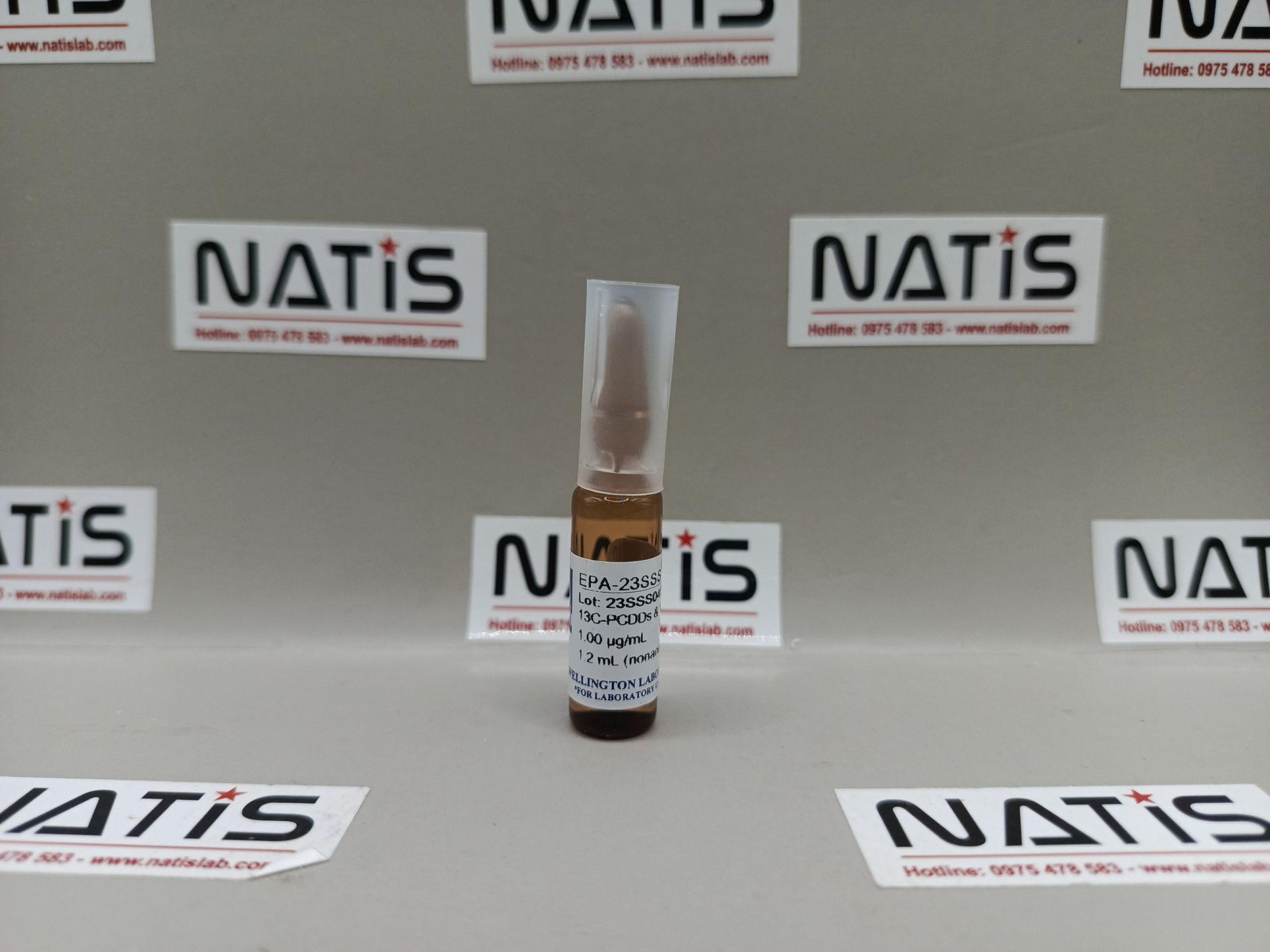 Chất chuẩn đồng hành theo Method 23, mã EPA-23SSS, lọ 1.2ml, hãng Wellington, Canada