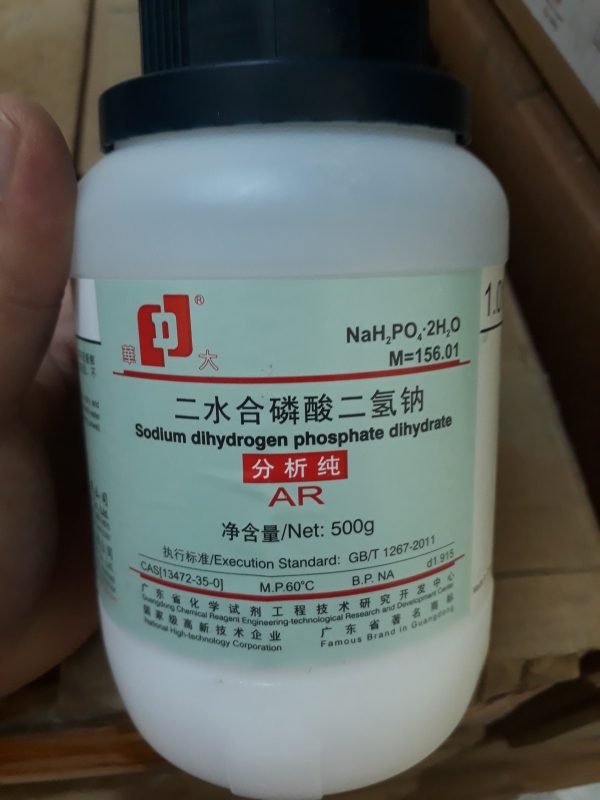 Sodium dihydrogen phosphate dihydrate, Trung Quốc
