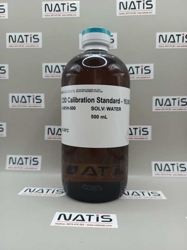 Dung dịch chuẩn COD 10000mg/L, chai 500ml, hãng NSI, Mỹ