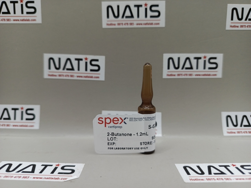Dung dịch chuẩn 2-Butanone 1000 µg/mL, mã S-620, hãng SPEX, Mỹ