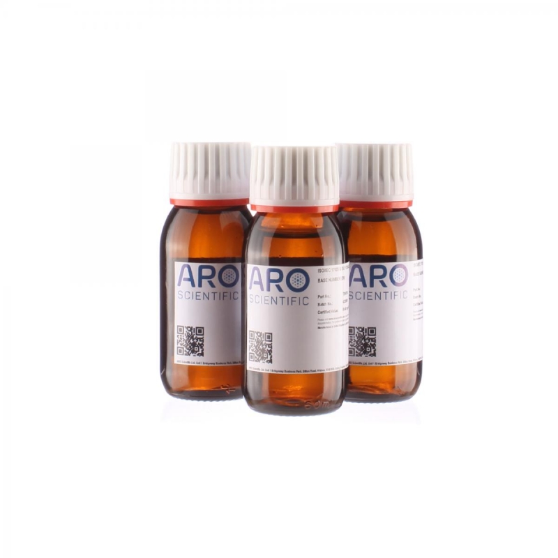 Chất chuẩn CRM Chỉ số kiềm (TOTAL BASE NUMBER) ISO/IEC 17025 và ISO 17034, Hãng ARO Scientific, UK