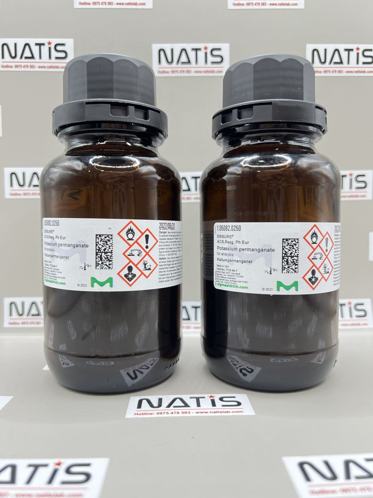 Potassium permanganate, Merck