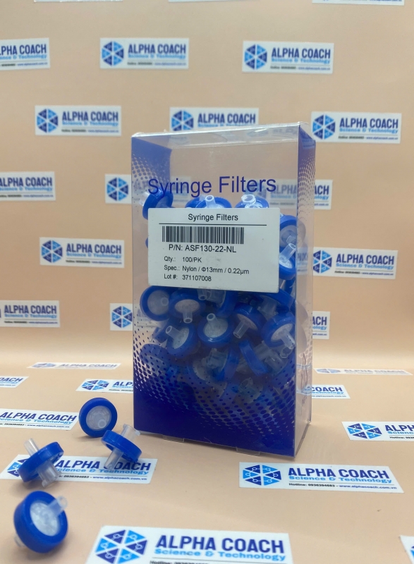 Đầu lọc Syringe NL đk13 mm, 0.22 um