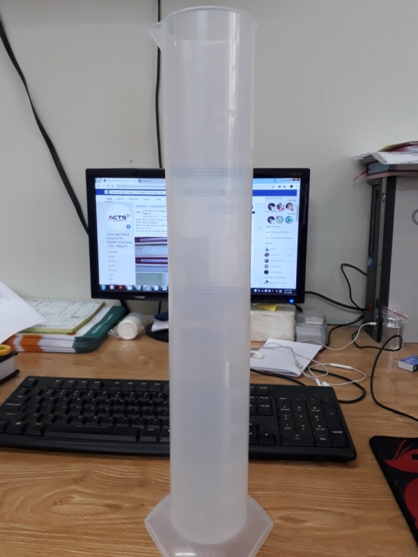Ống đong nhựa 1000mL, Trung Quốc