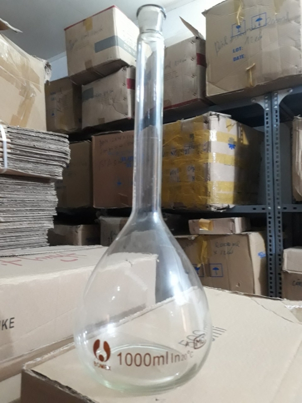 Bình định mức 1000mL nút mài, Trung Quốc