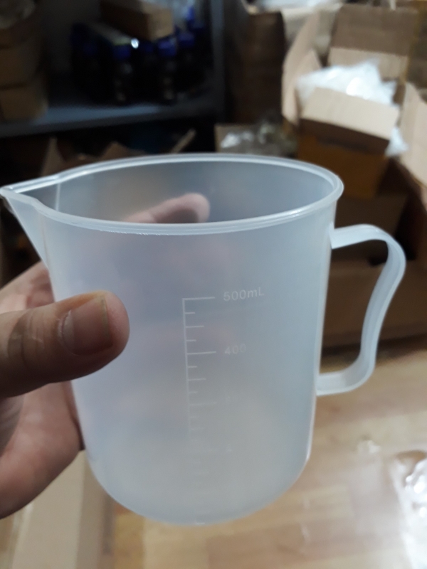 Ca nhựa 500mL, Trung Quốc