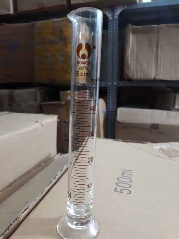 Ống đong 50mL, Trung Quốc