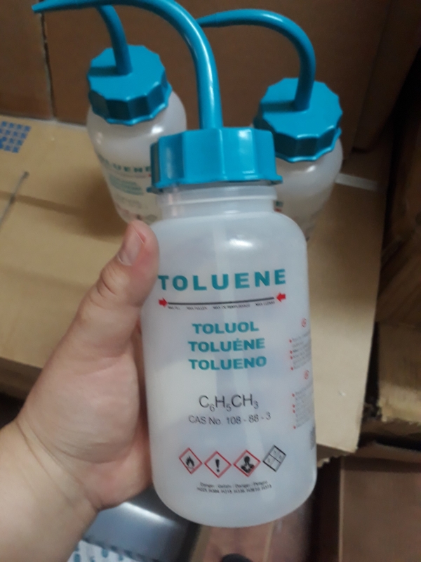Bình tia Toluene, Isolab - Đức