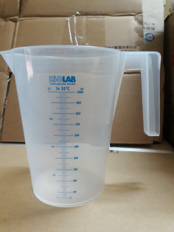 Ca nhựa có quai 1L, Isolab - Đức