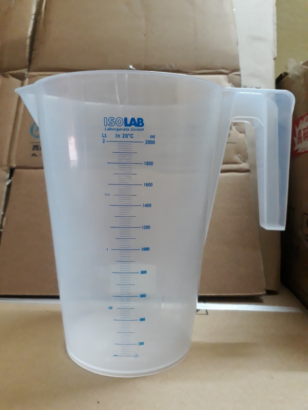 Ca nhựa có quai 2L, Isolab - đức