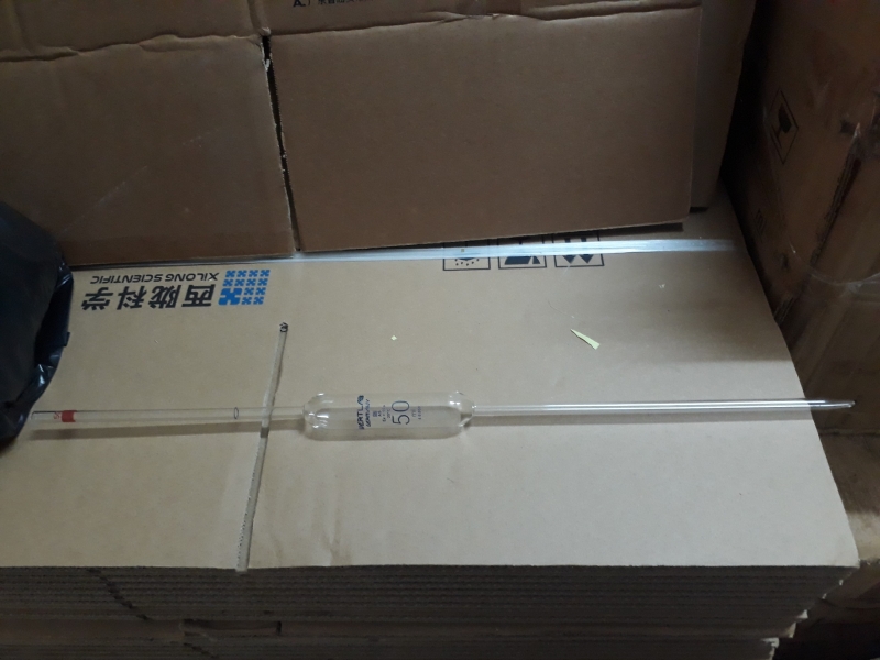 Pipet bầu 50mL, Wertlab - Đức