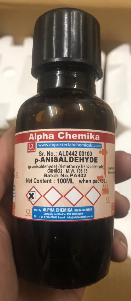 p-ANISALDEHYDE, Ấn Độ