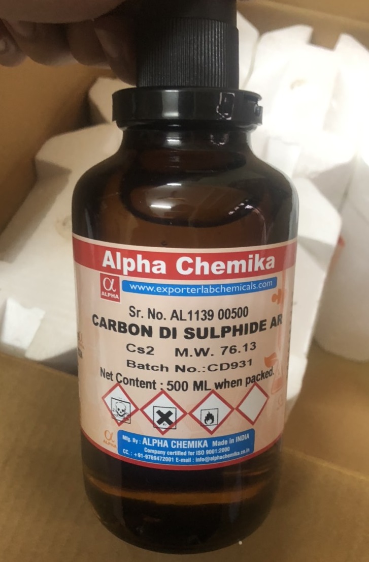 CARBON DI SULPHIDE AR, Ấn Độ