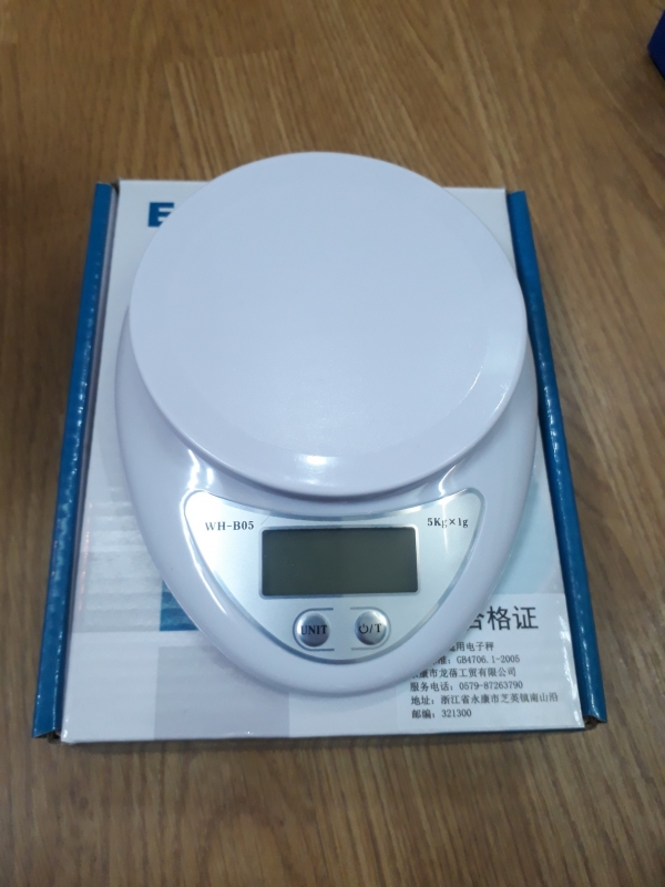 Cân điện tử WH-B05, max 5Kg, Trung Quốc