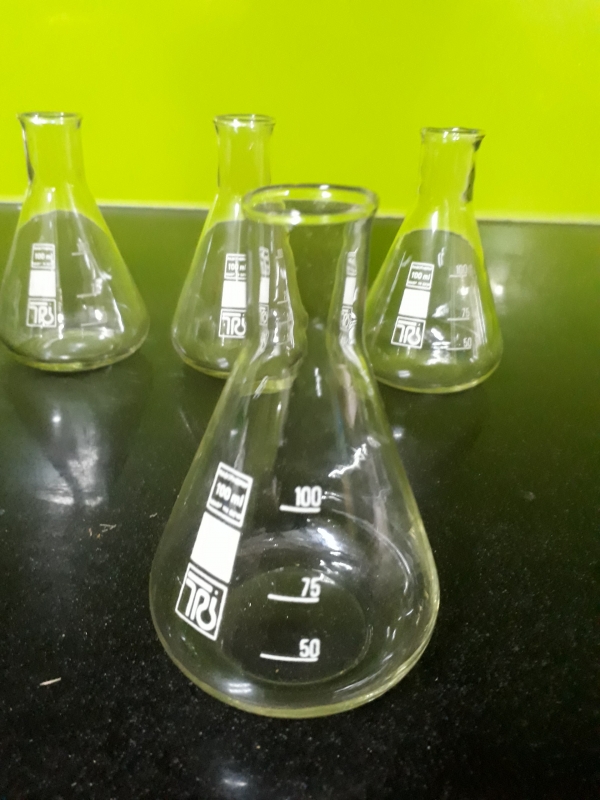 Bình tam giác miệng hẹp 100mL, Đức