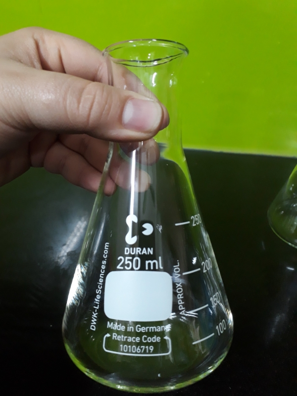 Bình tam giác miệng hẹp 250mL, Duran