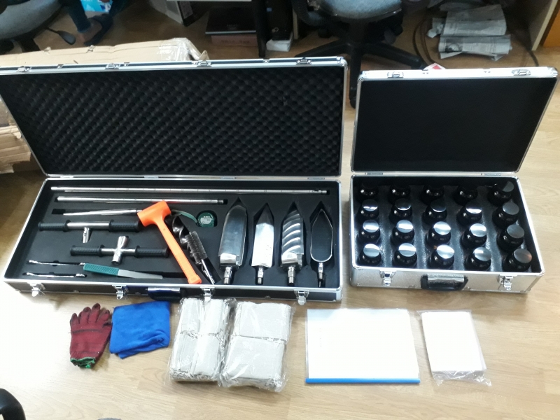Bộ dụng cụ lấy mẫu đất, Trung Quốc