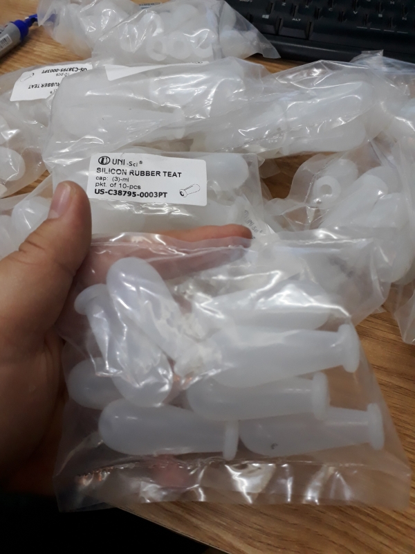 Quả bóp Silicon 3mL, Trung Quốc