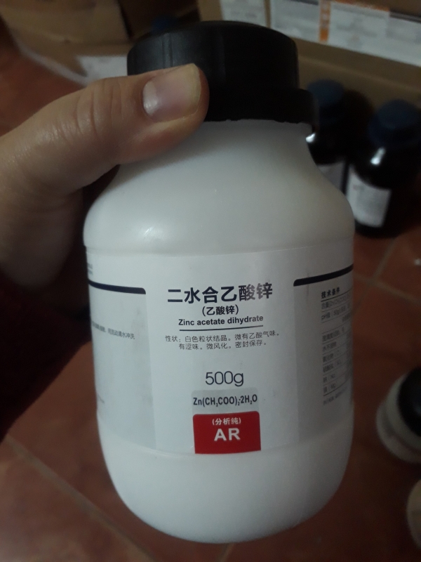 Zinc Acetate Dihydrate, Trung Quốc