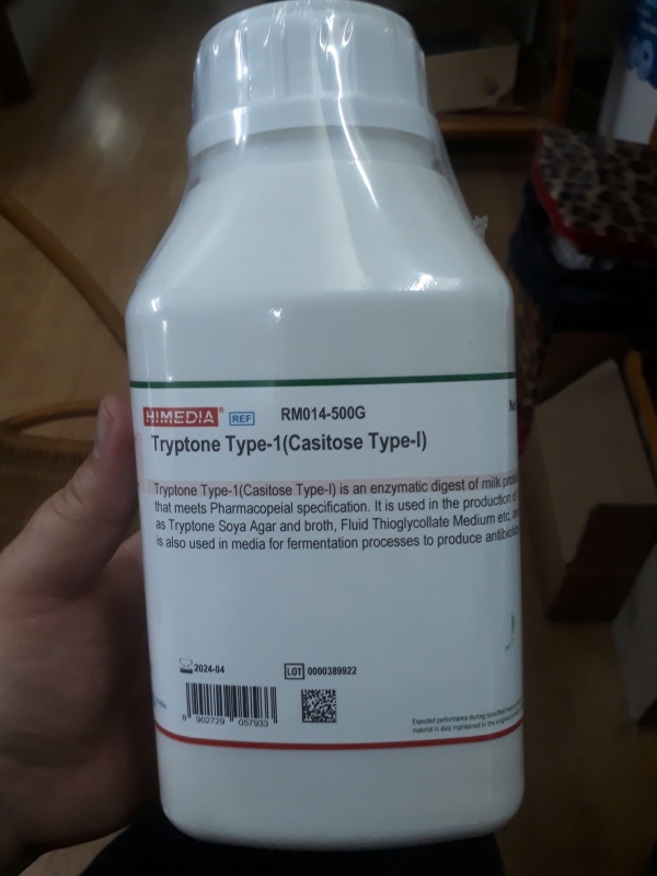 Tryptone Type I RM014-500G, Himedia