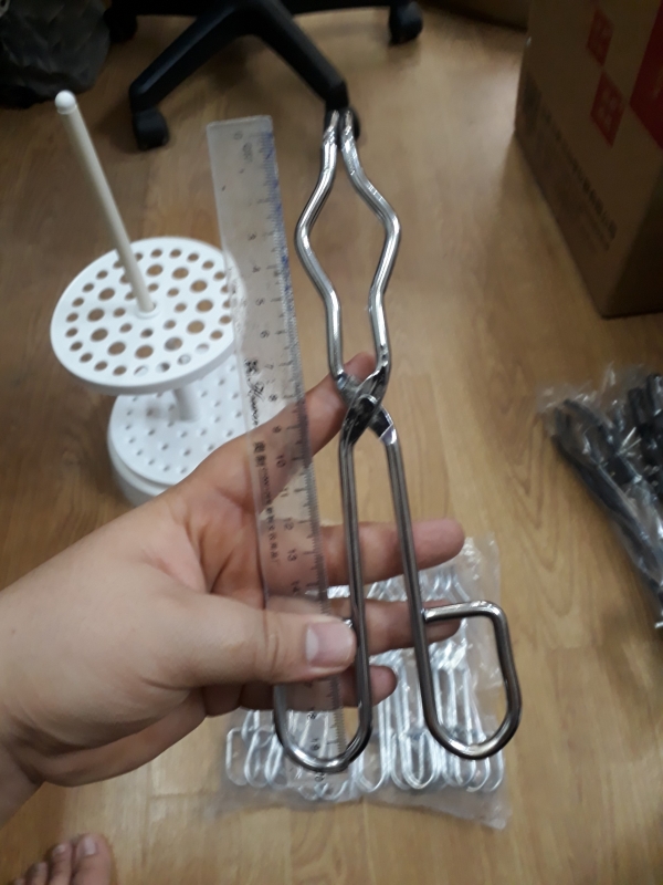 Kìm kẹp chén nung 22cm, Trung Quốc