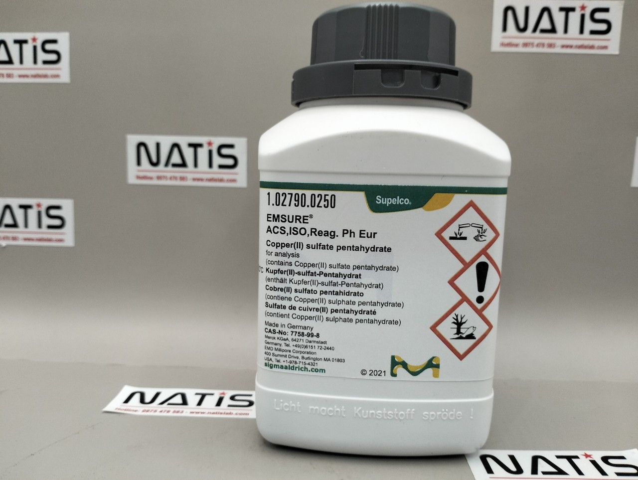 Hóa chất Copper(II) sulfate pentahydrate, Merck