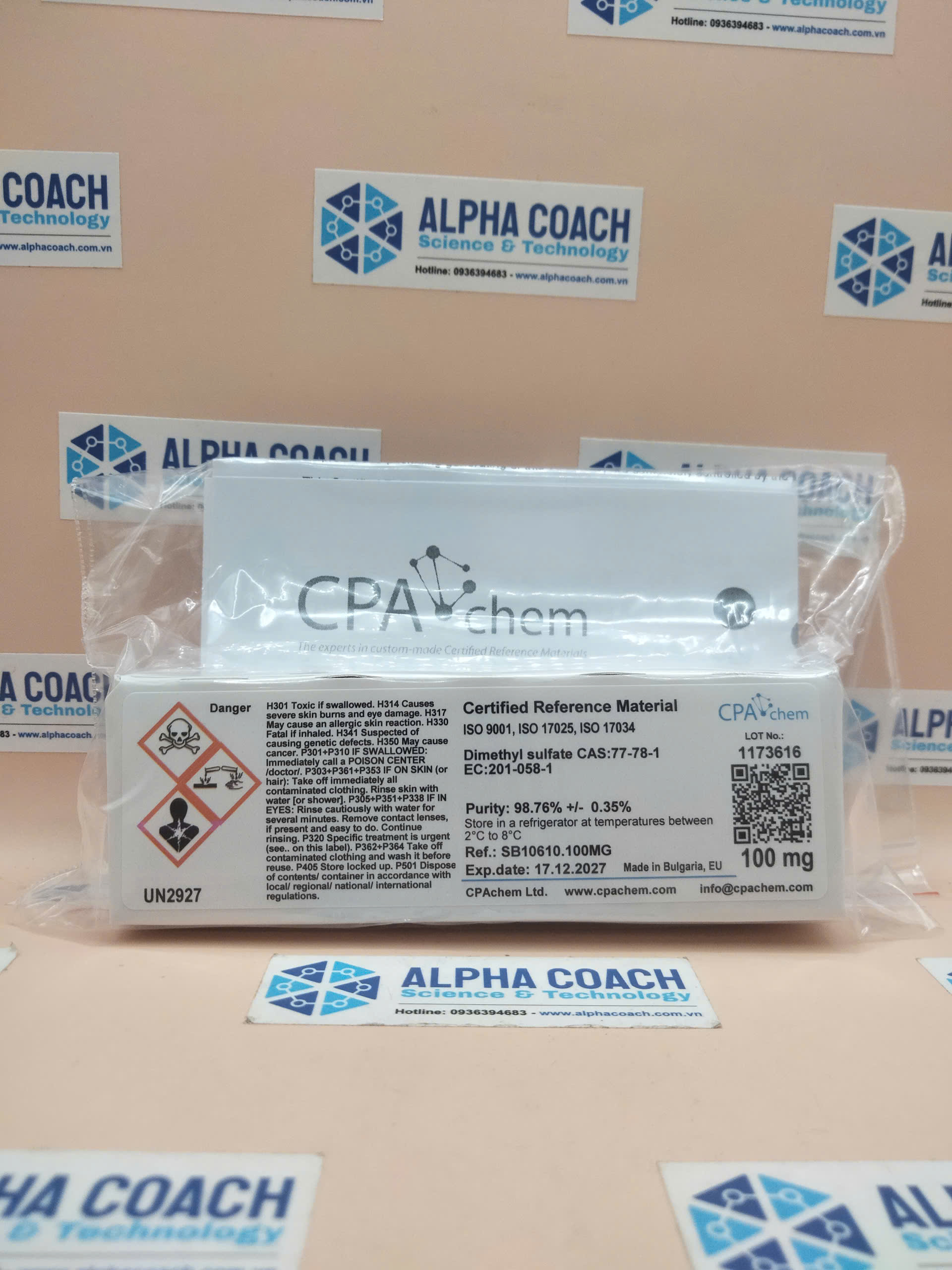 Chất chuẩn Dimethyl sulfate [CAS:77-78-1], CPAchem