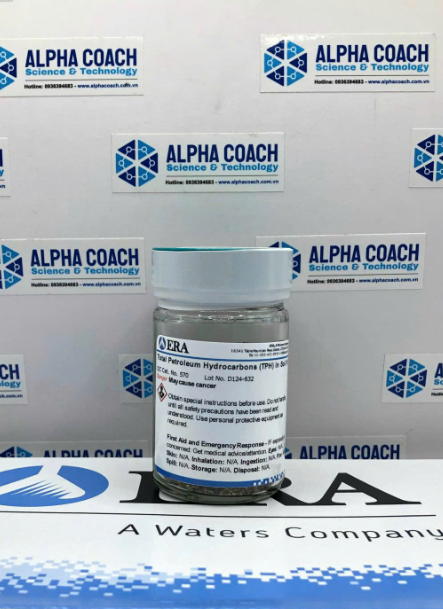 Mẫu chuẩn (CRM) Total Petroleum Hydrocarbons (TPH) in Soil, Nền mẫu đất, hãng ERA Waters, USA