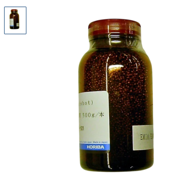 Thiếc dạng hạt 500 g – Mã #3014006854, 0,50 Kg/lọ, Hãng HORIBA Scientific, Nhật Bản