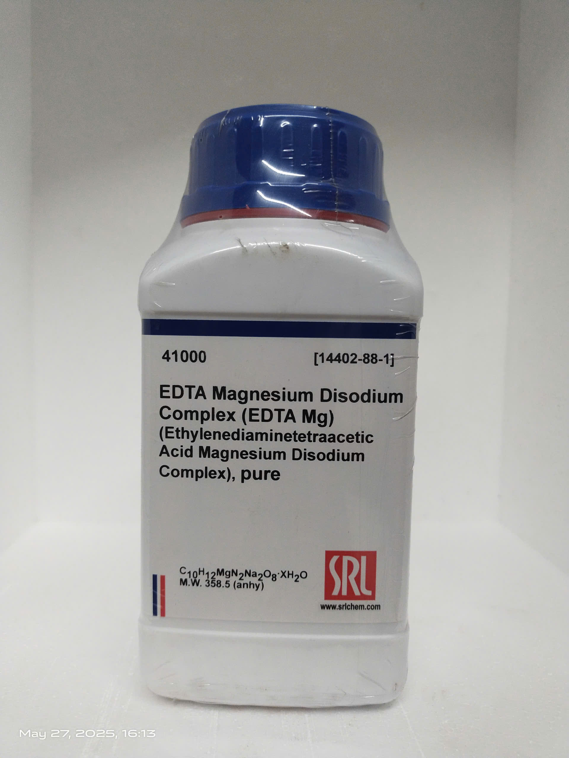 Hóa chất EDTA Magnesium Disodium Complex (EDTA Mg) pure, hãng SRL - Ấn Độ