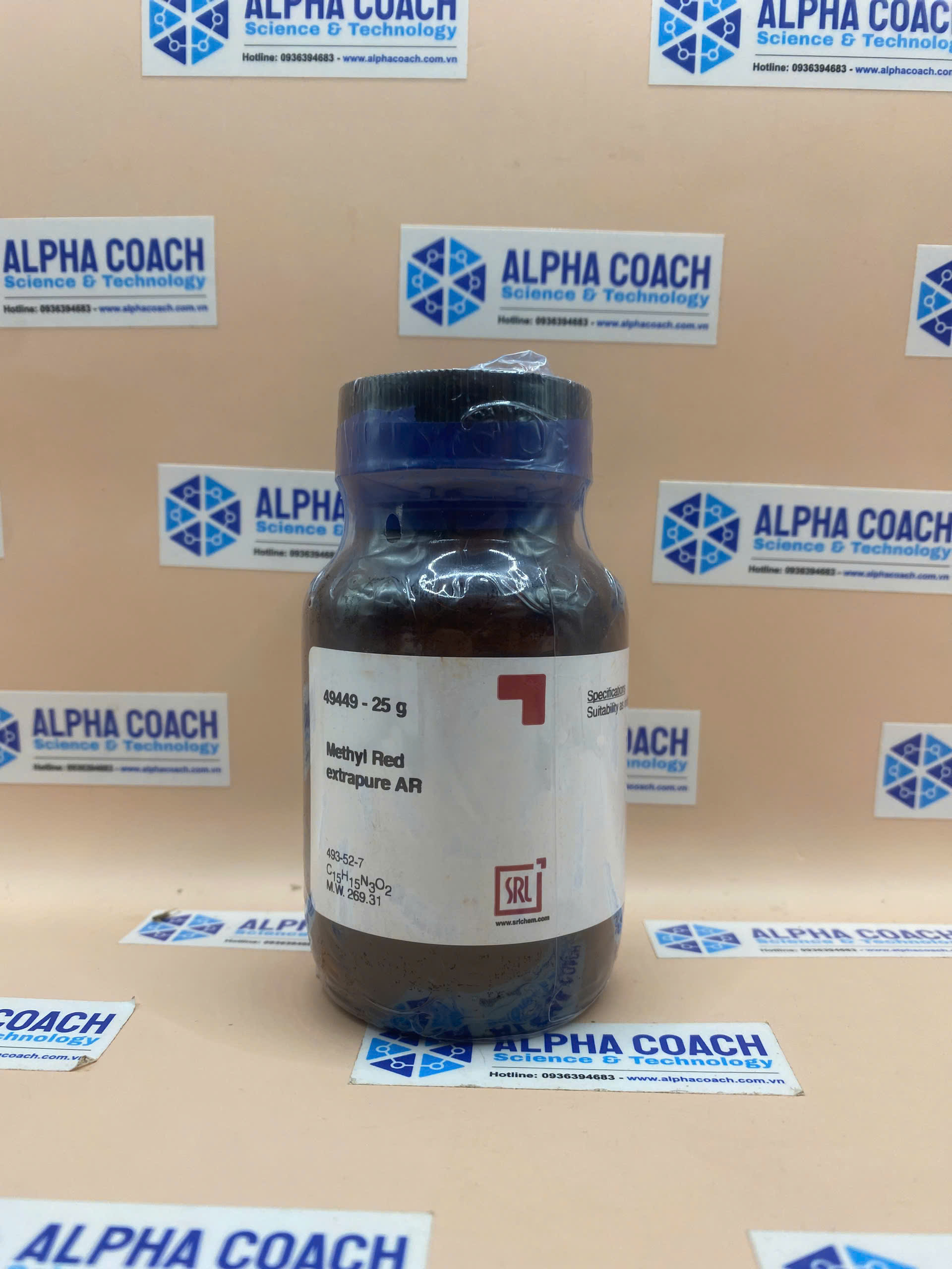 Hóa chất Methyl Red extrapure AR, hãng SRL - Ấn Độ