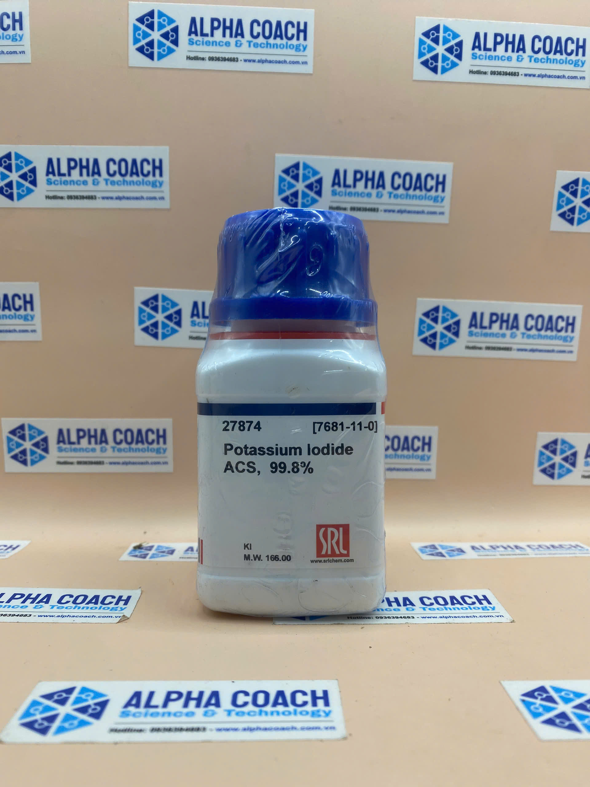 Hóa chất Potassium Iodide ACS, 99.8%, hãng SRL - Ấn Độ