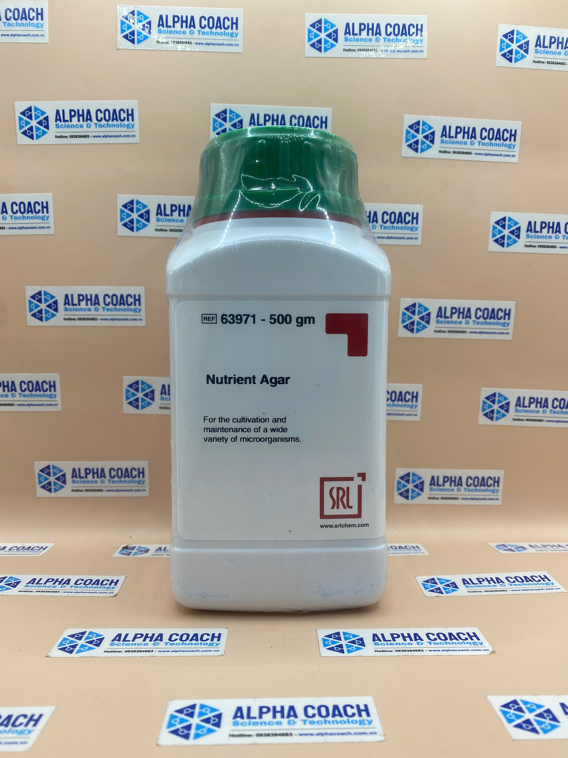 Môi trường vi sinh Nutrient Agar, hãng SRL, Ấn Độ