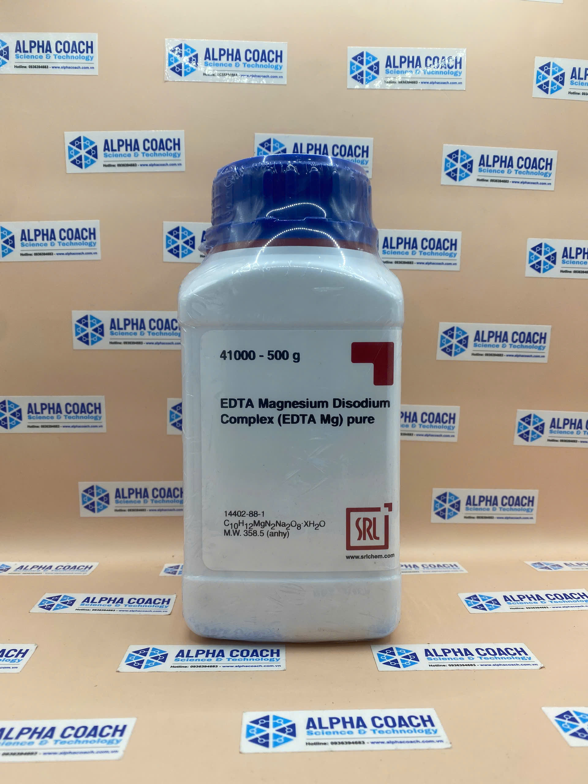 Hóa chất EDTA Magnesium Disodium Complex (EDTA Mg) pure, hãng SRL - Ấn Độ