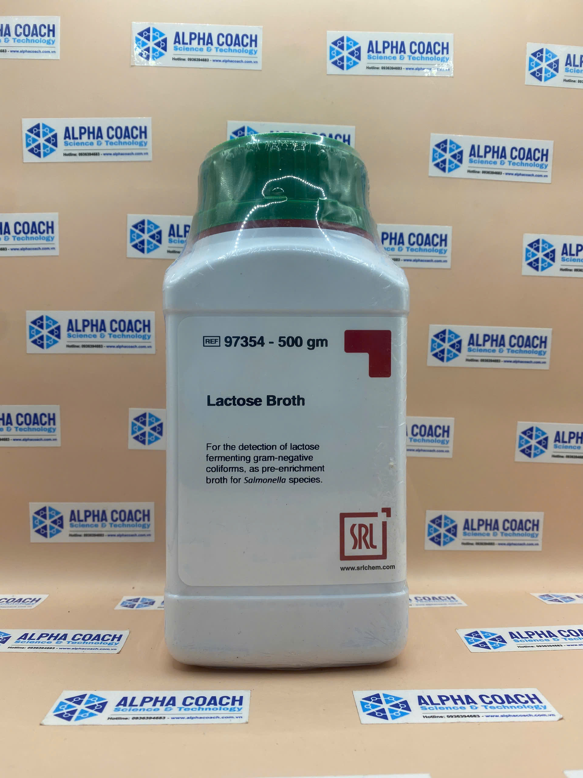 Môi trường vi sinh Lactose Broth, hãng SRL, Ấn Độ