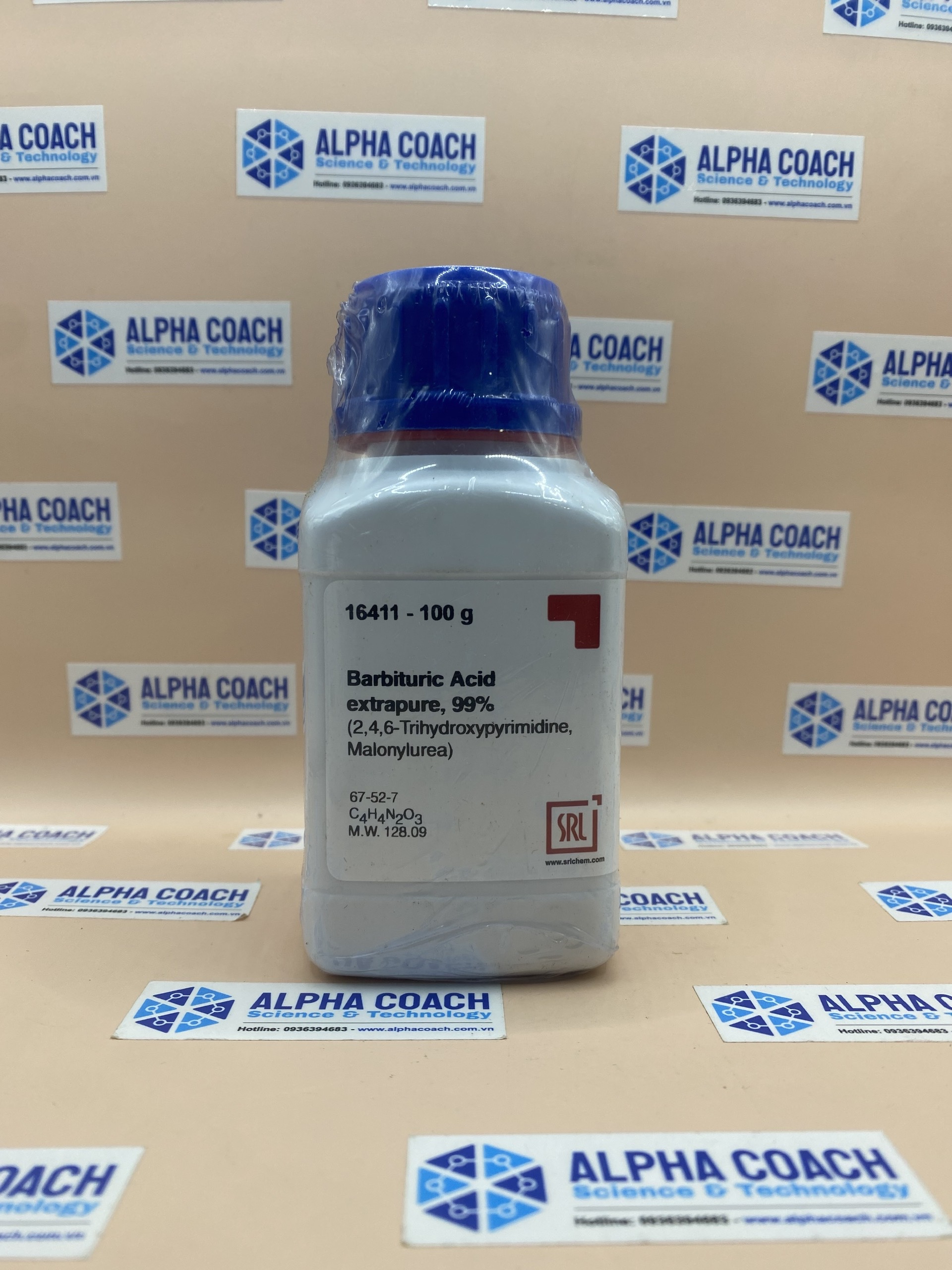 Hóa chất Barbituric Acid extrapure, 99%, hãng SRL - Ấn Độ