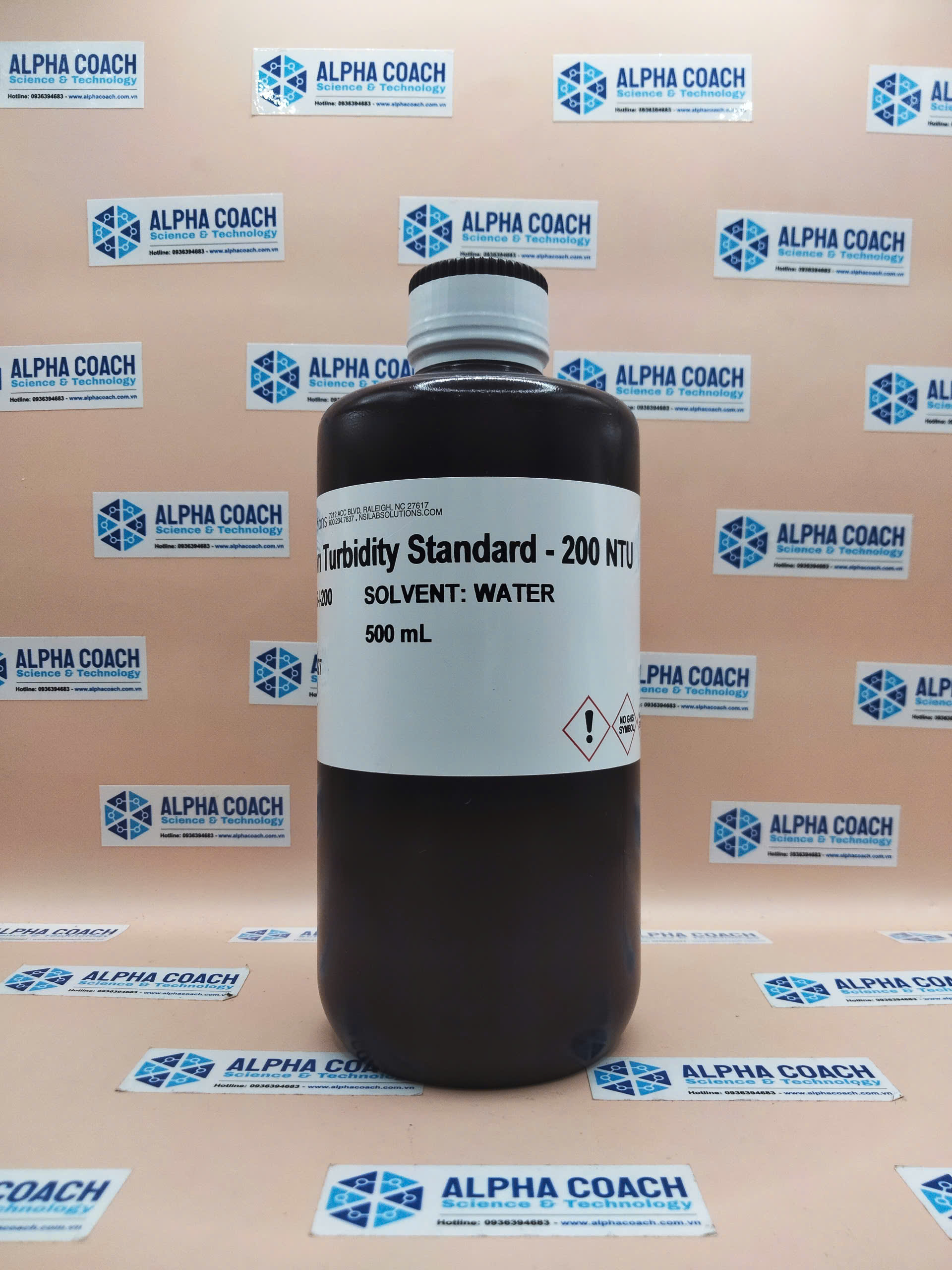 Dung dịch chuẩn Độ đục 200 NTU, chai 500mL, hãng NSI, Mỹ