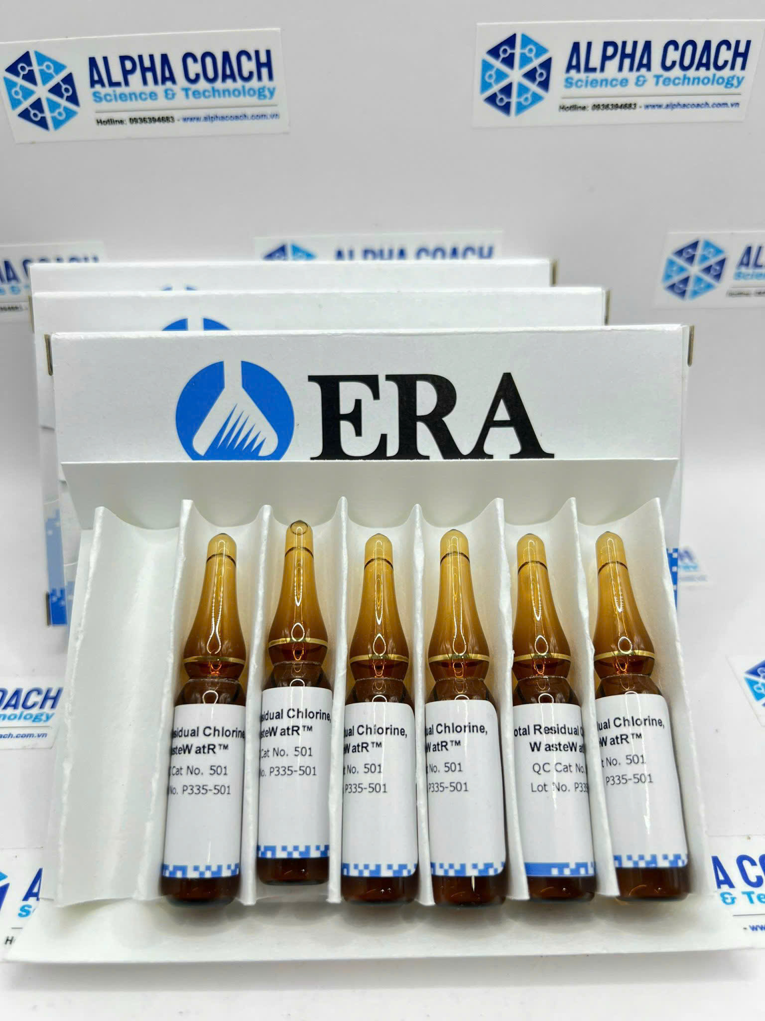 Mẫu chuẩn (CRM) Total Residual Chlorine, WasteWatR™, Nền mẫu nước ô nhiễm, hãng ERA Waters, USA