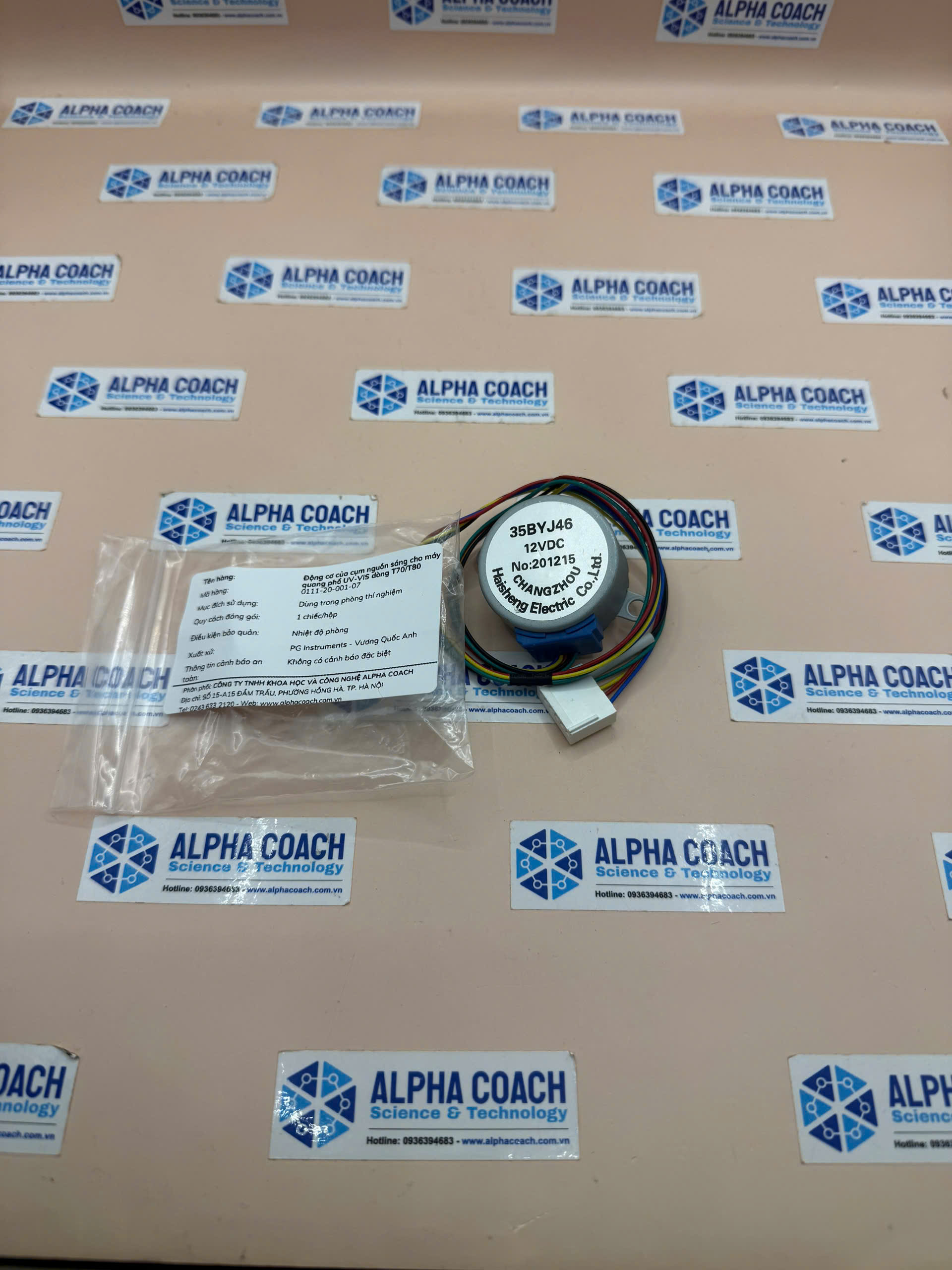 Động cơ của cụm nguồn sáng cho máy quang phổ UV-VIS dòng T70/T80 PG Instruments