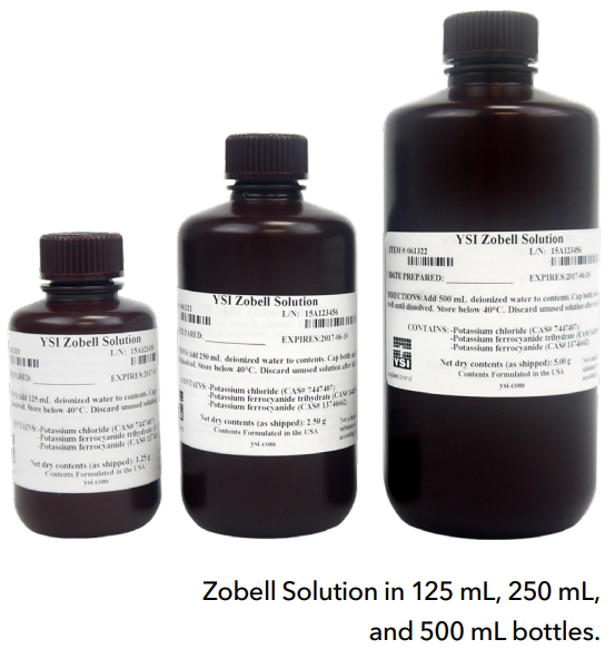 Dung dịch Zobell, dung dịch hiệu chuẩn ORP, YSI 3682, Hãng YSI, Mỹ